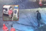 Maslak'ta iş insanına saldırı! Çalışanlar dubalarla kovaladı