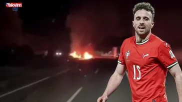 Diogo Jota'yı öldüren kaza kamerada!
