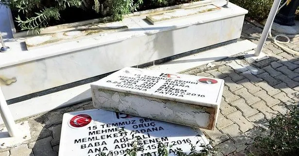 SON DAKİKA: Şehit kabirlerinin de aralarında olduğu 79 mezarın tahrip edilmesiyle ilgili 5 şüpheli yakalandı