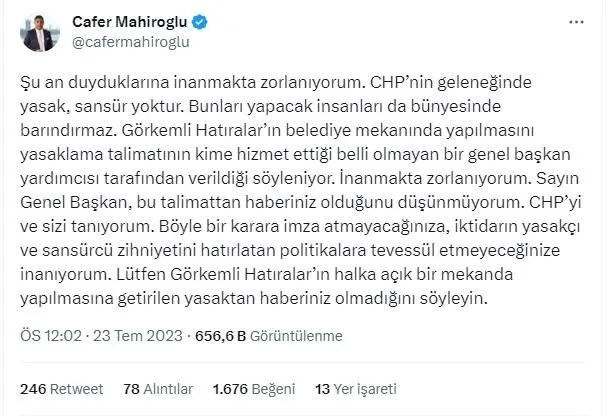 CHP’de medyatik aforoz! Halk TV...