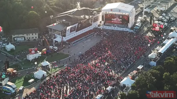 Milyonlar 15 Temmuz Şehitler Köprüsü'ne akın etti - 47