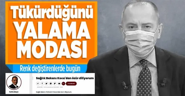 HaberTürk yazarı Fatih Altaylı’dan aşılama konusunda geri vites! Sağlık Bakanı Fahrettin Koca’dan özür diledi