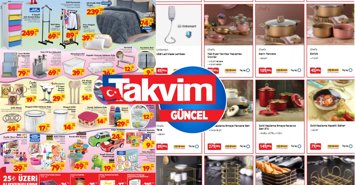 Yeni hafta geldi ŞOK ve BİM yepyeni aktüel ürünlerini paylaştı! İlk kez oldu! 215 TL’den 35 TL’ye düştü! Fiyatlar yarıdan fazla indi...