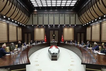 Başkanvekillerini Beştepe’de kabul etti!