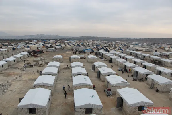 Başkan Erdoğan dünya gündemine taşımıştı! İşte savaş mağduru İdlibliler için yapılan briket evler! - 1