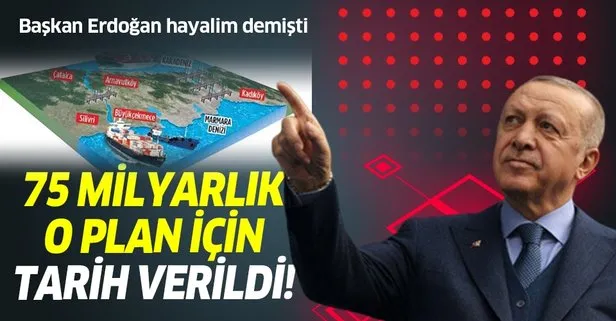 Ulaştırma Bakanlığı Kanal İstanbul takvimini açıkladı!