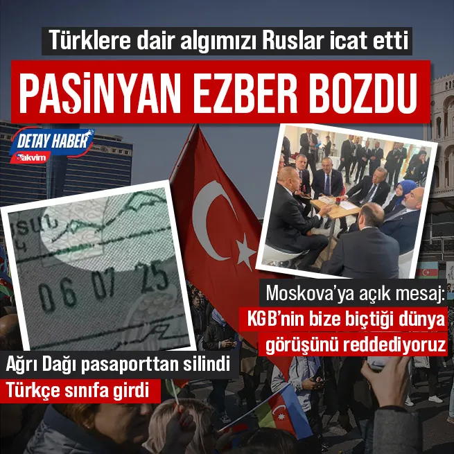 Paşinyan’dan dikkat çeken açıklama: Türkler hakkındaki algımız Rusya tarafından uyduruldu