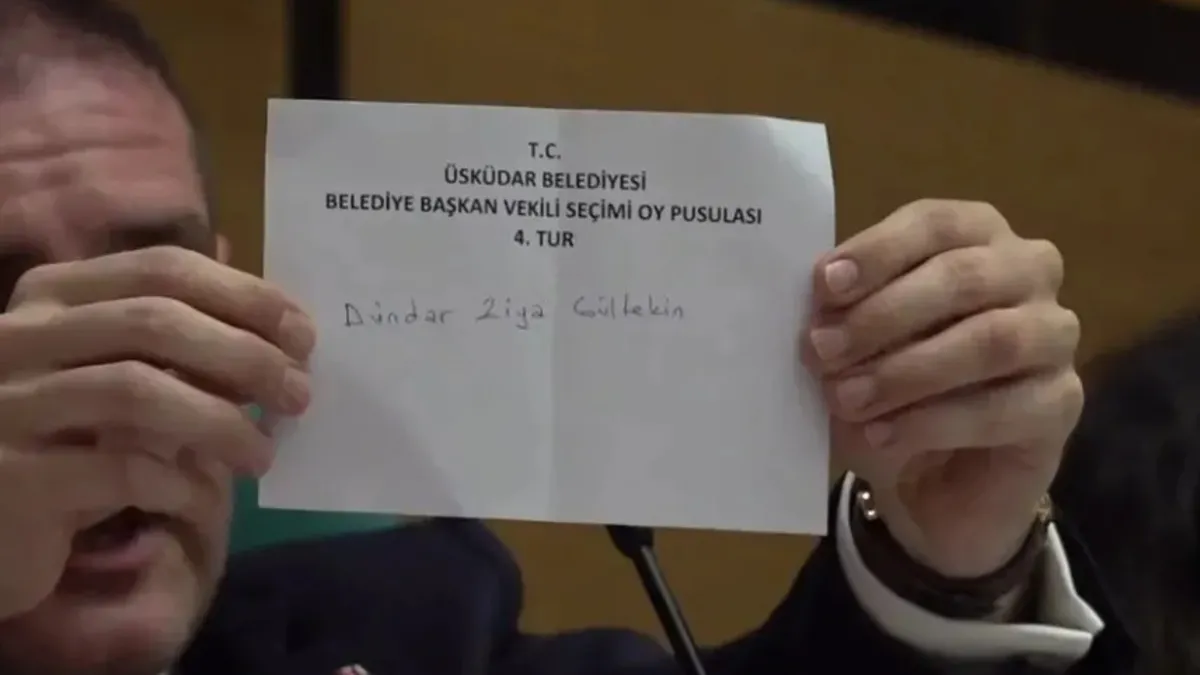Üsküdar’da başkan vekili seçimi ertelendi