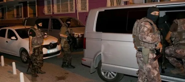 İstanbul'da terör operasyonu