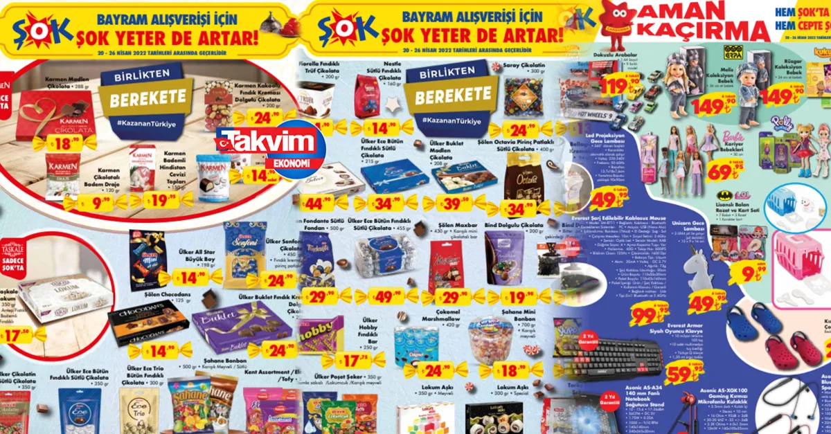 Yeni haftanın yeni ŞOK aktüel kataloğu! Bu indirimler ilk kez yapıldı! Fiyatları tutup dibe çektiler! Büyük bayram kampanyası! O ürünler...