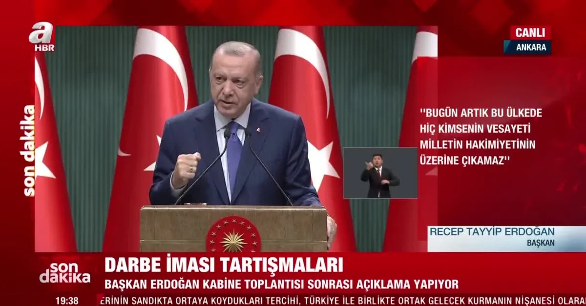 Son dakika: Başkan Erdoğan'dan kabine toplantısı sonrası önemli açıklamalar