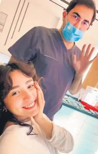 Zeynep Bastık diş korkusunu yendi