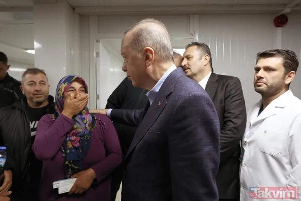 Başkan Recep Tayyip Erdoğan Hatay'ı ziyaret etti: Hem kalbimizle hem gözümüzle hem ziyaretlerimizle Hatay'ın yanında yer almayı sürdüreceğiz - 6