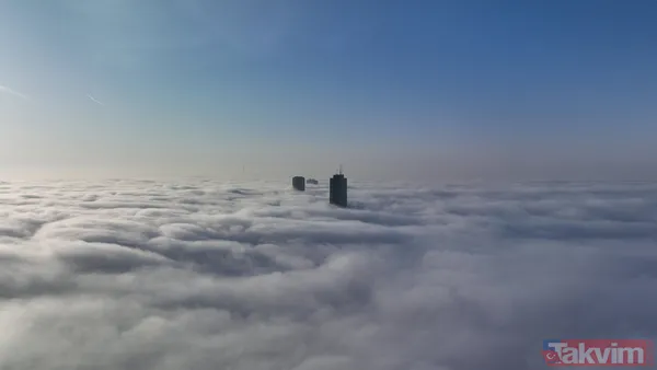 İstanbul'dan sis manzaraları... Köprüler kayboldu - 14