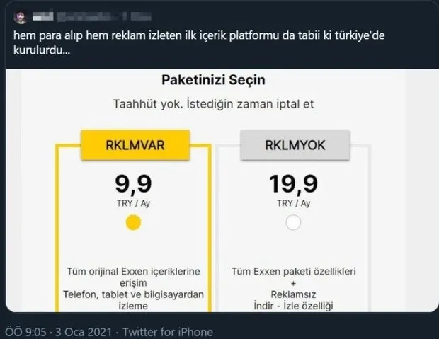 Exxen TV böyle ifşa oldu meğer BluTV'yi komple kopyalamışlar! Foya ortaya çıktı Acun Ilıcalı Twitter'da yerden yere vuruldu-9
