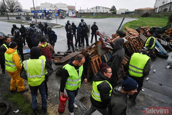 Paris'teki son gösterilerin faturası ağır oldu - 17