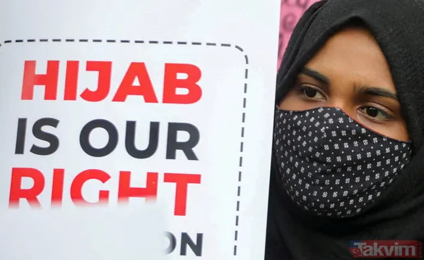 SON DAKİKA: Hindistan'ın 28 Şubat'ı! Başörtüsü yasaklarına karşı eylemler sürüyor: Bıçak taşıyan 2 kişi gözaltına alındı - 29