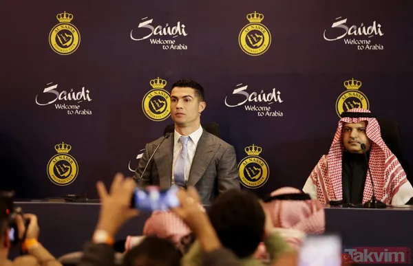 Sansasyonel transfer sansasyonel imza! Al Nassr'dan Cristiano Ronaldo için tören: "Çok rekor kırdım, biraz da burada kırayım" - 34