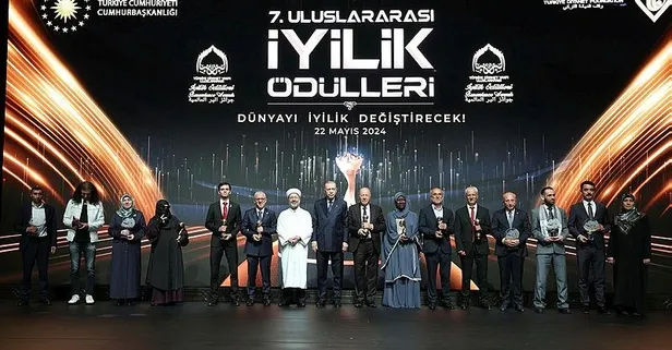 Başkan Erdoğan 7. Uluslararası İyilik Ödülleri Töreni’nde önemli açıklamalarda bulundu