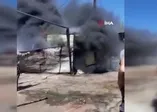 Kars Sarıkamış'ta bir köy alevlere teslim oldu! Küle döndüler