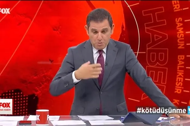 Fatih Portakal'dan hadsiz hareket! Başkan Erdoğan'ın taklidini yaptı