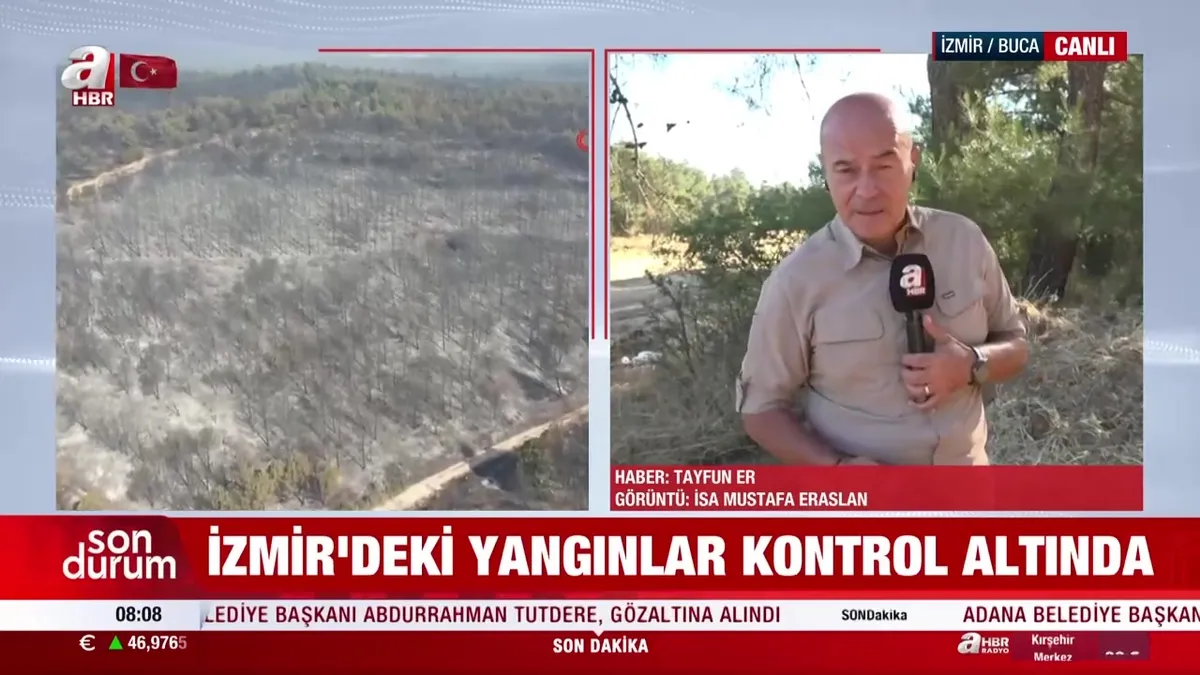 İzmir'deki yangınlar kontrol altına alındı