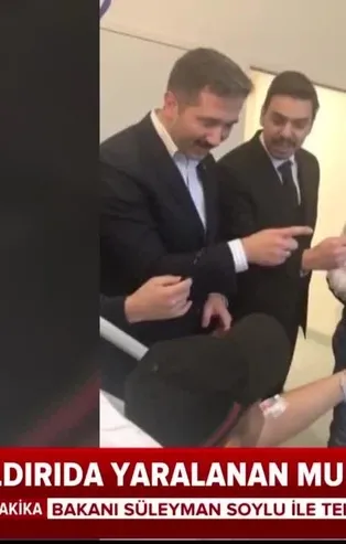 Başkan Erdoğan Almanya Hanau'daki ırkçı saldırıda yaralanan Muhammed'i aradı