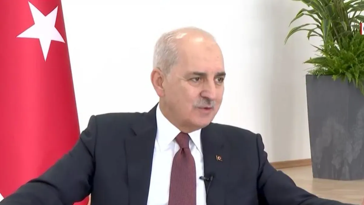 TBMM Başkanı Numan Kurtulmuş'tan Terörsüz Türkiye açıklaması: "Bu komisyon yasa hazırlama komisyonu değil"