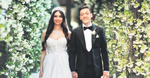 Amine Gülşe ile evlenen Mesut Özil’e eski sevgilisi Mandy Capristo’dan övgüler