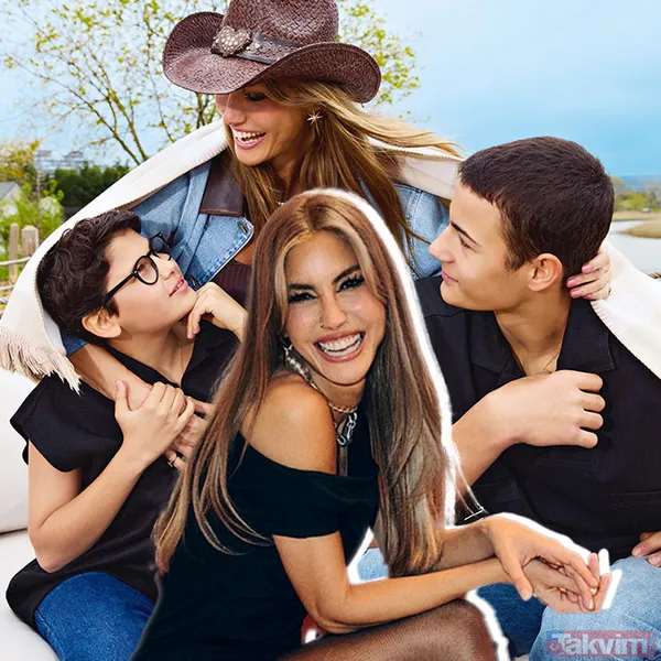 9 odalı evinde 2 oğluyla yaşıyor! Çağla Şıkel’in evi olay oldu - 1