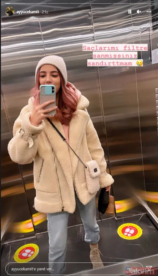 Masterchef Ayyüce bambaşka biri oldu 'camsız evde yaşadım' diyordu! Pembe saçlarını gören küçük dilini yuttu Ayyüce Kamit... - 12