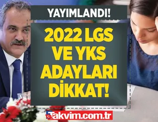 Milyonlarca aday bekliyordu! MEB erişime açıldığını duyurdu! Milli Eğitim Bakanı Mahmut Özer... LGS ve YKS adayları dikkat, yayımlandı!