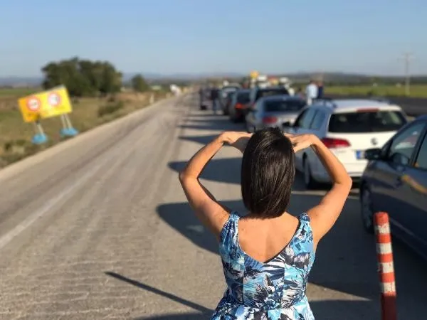İpsala Sınır Kapısı'nda 'Türk tatilci' yoğunluğu-1