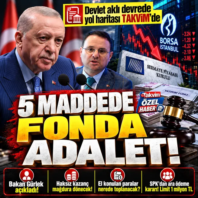 Fon soruşturmasında devletin 5 maddelik yol haritası! SPKdan 1 milyon TLye kadar ara ödeme kararı