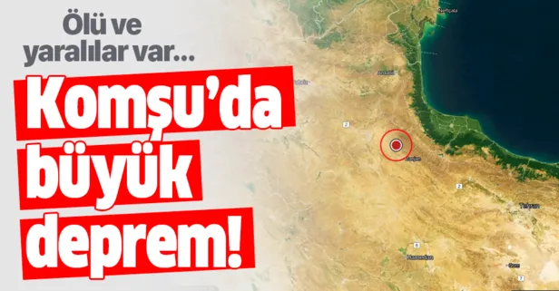 Komşu'da 5.9'luk deprem! Ölü ve yaralılar var