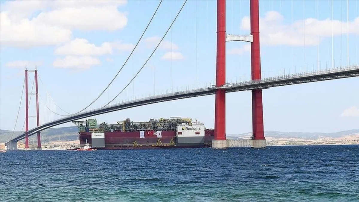 Türkiye'nin ilk yüzer doğal gaz üretim platformunun adı ne olacak? Bakan açıkladı: "4,4 milyon hanenin ihtiyacını karşılayacak"