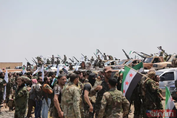 YPG/PKK'yı titreten operasyona doğru! SMO Tel Rıfat cephe hattına takviye gönderdi - 11