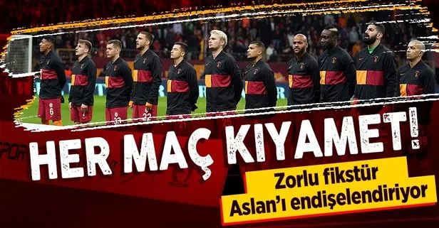 Ligin alt sıralarında yer alan Galatasaray’ı çok zor maçlar bekliyor! Taraftar oldukça karamsar