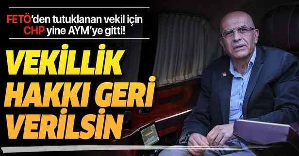 CHP, Enis Berberoğlu için AYM’ye başvurdu!