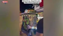 Bülent Ersoy sahneye golf aracı ve öpücüklerle gitti