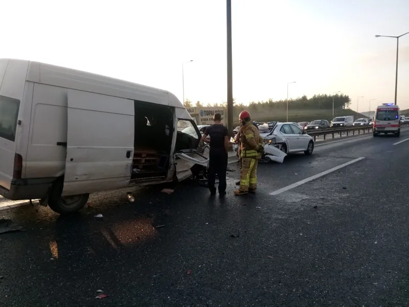 TEM'de can pazarı!  Yaralılar var... - 6