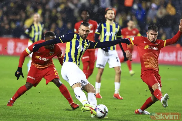 Fenerbahçe'nin Kayserispor'a elenmesi sonrası spor yazarlarından Berisha'ya sert sözler: 1 kişi eksik oynattı! - 11