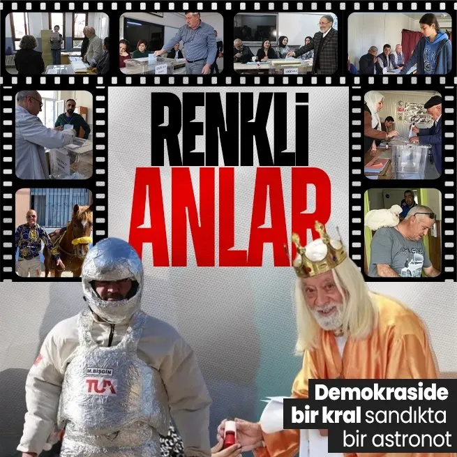 Türkiye yerel yöneticilerini seçiyor! Sandığa mühür vuruldu! İşte renkli görüntüler
