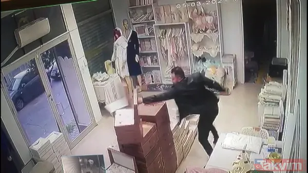 Sevgilisi dehşeti yaşattı! İstanbul Bağcılar'da elinde bıçakla dükkanı bastı! Çalışanları rehin aldı - 1