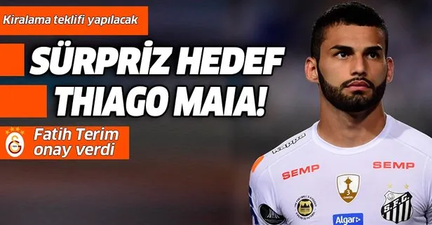 Galatasaray’da sürpriz hedef Thiago Maia! Kiralama teklifi yapılacak...