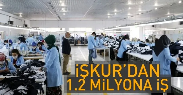 1.2 milyona iş