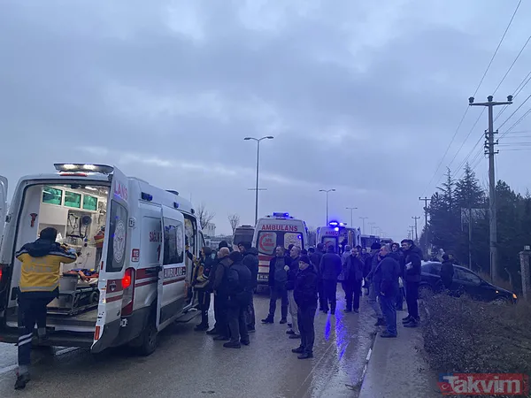 Ankara'da 4 araç birbirine girdi: 30'dan fazla yaralı! - 1