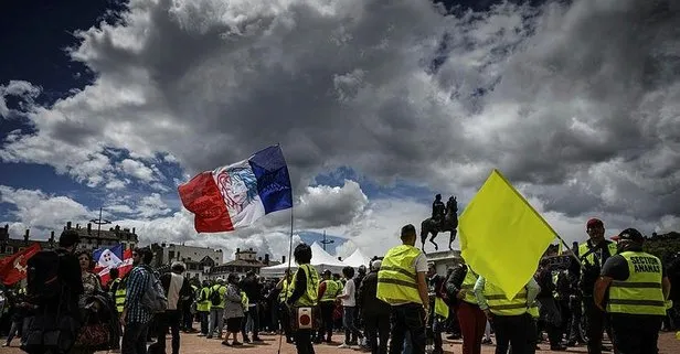 Fransa’da sarı yelekliler gösterilerin 31. haftasında sokaklarda