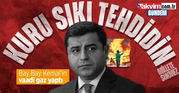 Bay Bay Kemal’den güç aldı! Selahattin Demirtaş’tan mahkeme heyetine tehdit: Sanık sandalyelerine oturacaksınız
