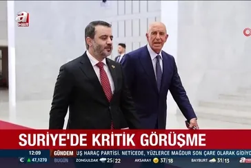 Suriye'de kritik görüşme!